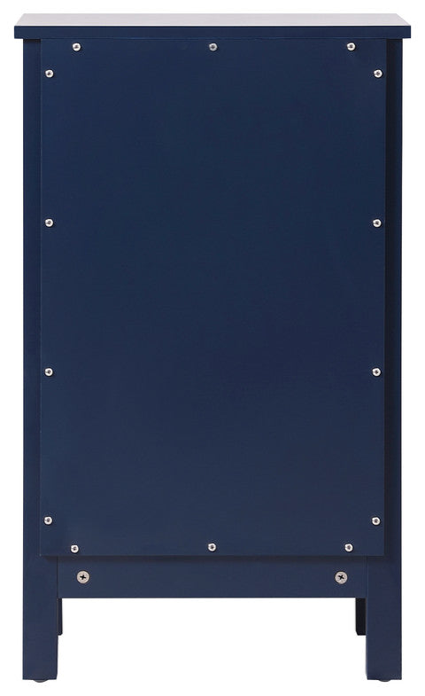 18" Wide Bathroom Storage Freedstanding Cabinet, Blue