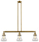 Innovations Lighting 213-Bb-G192-Led 3 Light Dimmable Led Island Light