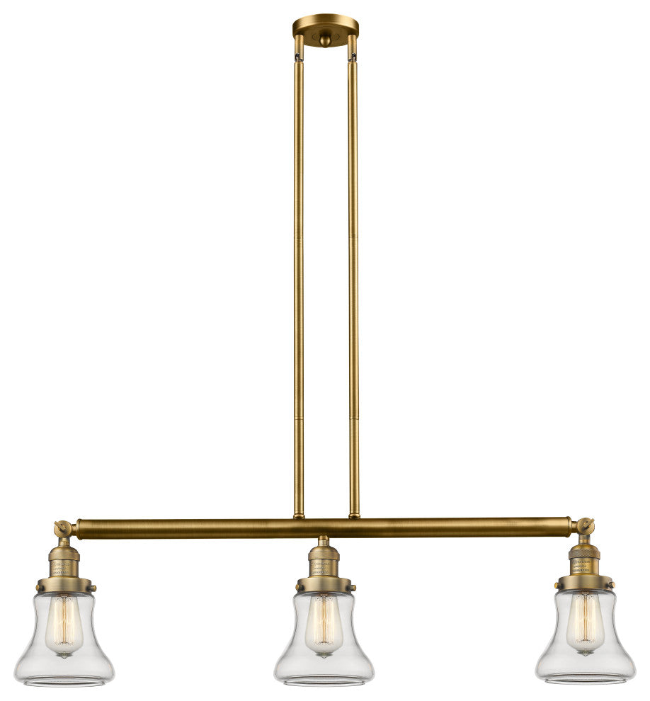 Innovations Lighting 213-Bb-G192-Led 3 Light Dimmable Led Island Light