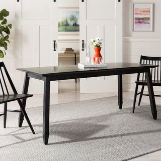 Safavieh Brayson Rectangle Dining Table, Black