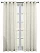 Harvard Embroidered 2PC Sheer Panels, Beige, 108"x108"
