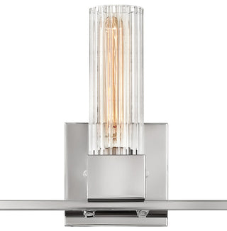 Hinkley Xander Medium Three Light Vanity, Polished Nickel