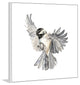 "Freedom" Floater Framed Painting Print on Canvas, 16"x16"