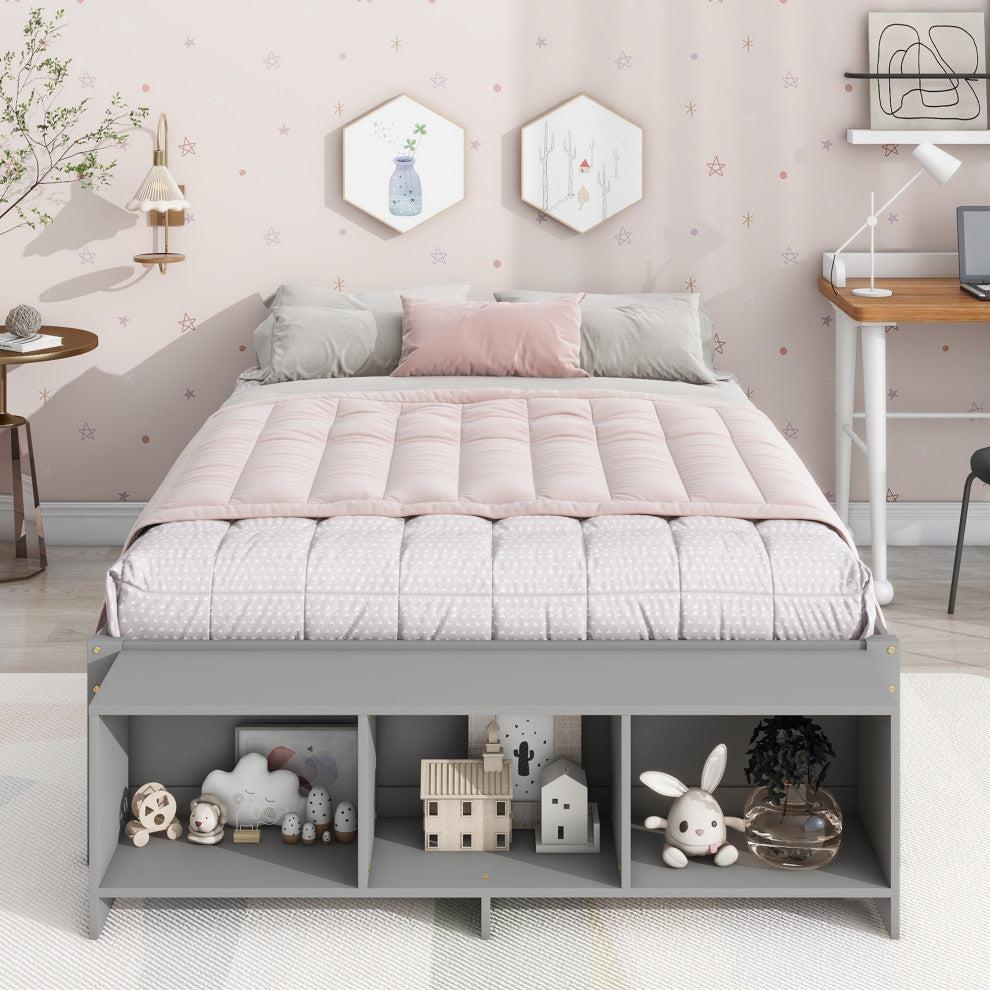 Gewnee Full Size Bed with Storage Case