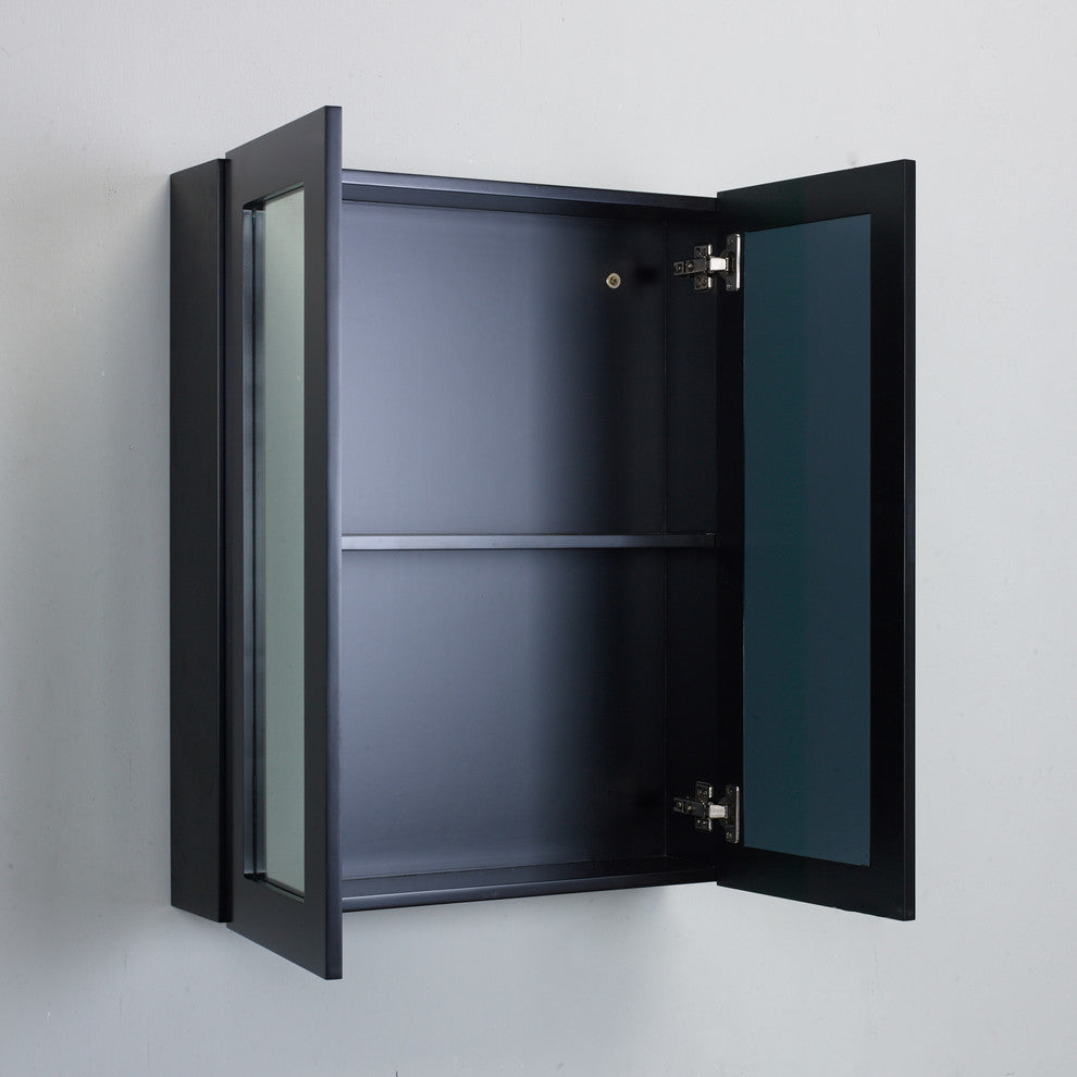 Eviva Tux 24" Wall Mount Medicine Cabinet, Espresso