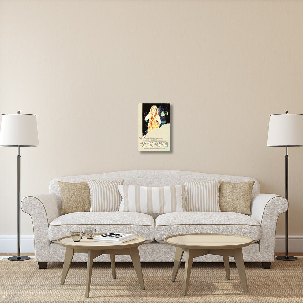 "Woman" Stretched Canvas Giclee by Hollywood Photo Archive, 16"x24"