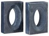 Demi Black Bookends, 2-Piece Set