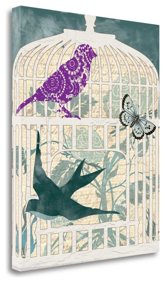 "Dove Tales I" By Piper Ballantyne, Giclee Print on Gallery Wrap Canvas