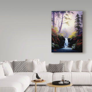 "Forest Scene" by Anthony Casay, Canvas Art, 19"x14"