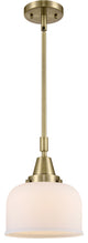 Innovations Lighting 447-1S-AB-G71-LED Large Bell 1 Light 8" Mini Pendant