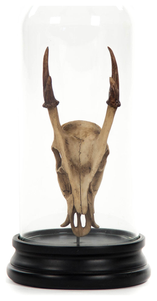 Deer Skull Statue With Cover