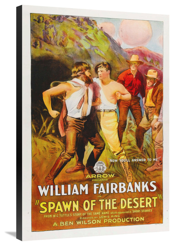 "Spawn of the Desert" Stretched Canvas Giclee by Hollywood Photo Archive, 24x36"