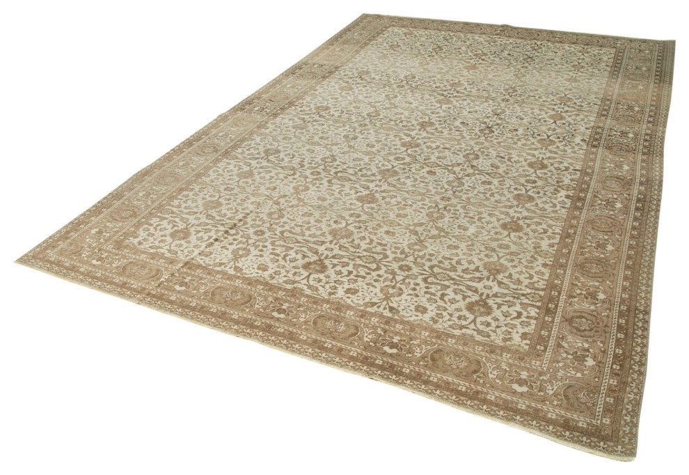 Rug N Carpet - Handwoven Turkish 7' 3'' x 10' 11'' Distressed Area Rug