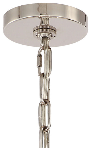 Crystorama Lighting Group 8116 Paxton 6 Light 26"W Drum - Polished Nickel