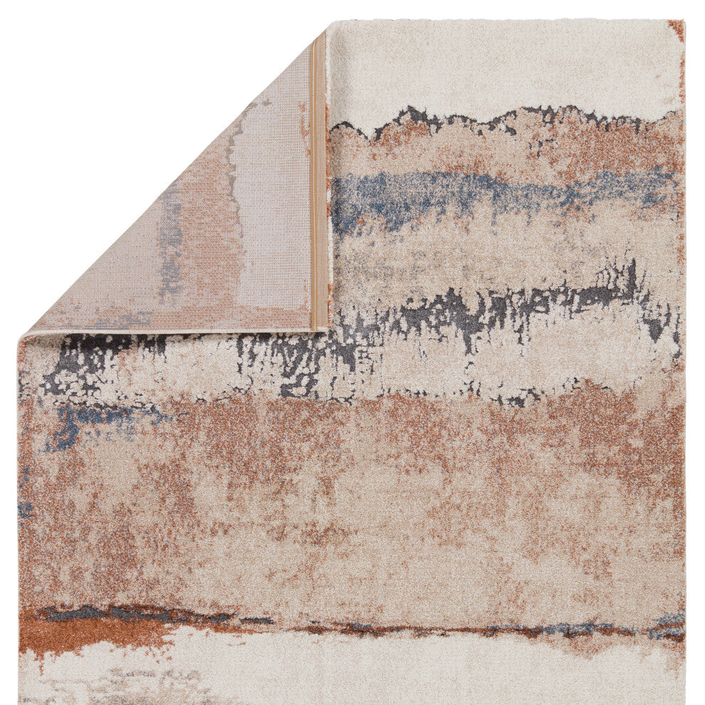 Jaipur Living Sobia Abstract Tan/ Blue Area Rug 9'3"X13'