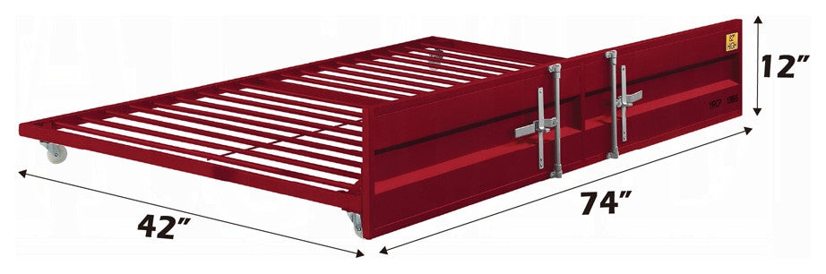 ACME Cargo Twin Trundle, Red