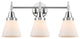 INNOVATIONS LIGHTING 447-3W-PC-G61 Caden 3 Light 26 inch Bath Vanity Light