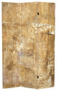 6' Tall Double Sided Sandy Meadow Canvas Room Divider