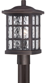 Quoizel SNN9009PN One Light Outdoor Post Mount Stonington Palladian Bronze