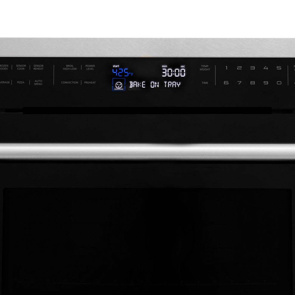 ZLINE 24" Microwave Oven, DuraSnow Steel MWO-24-SS