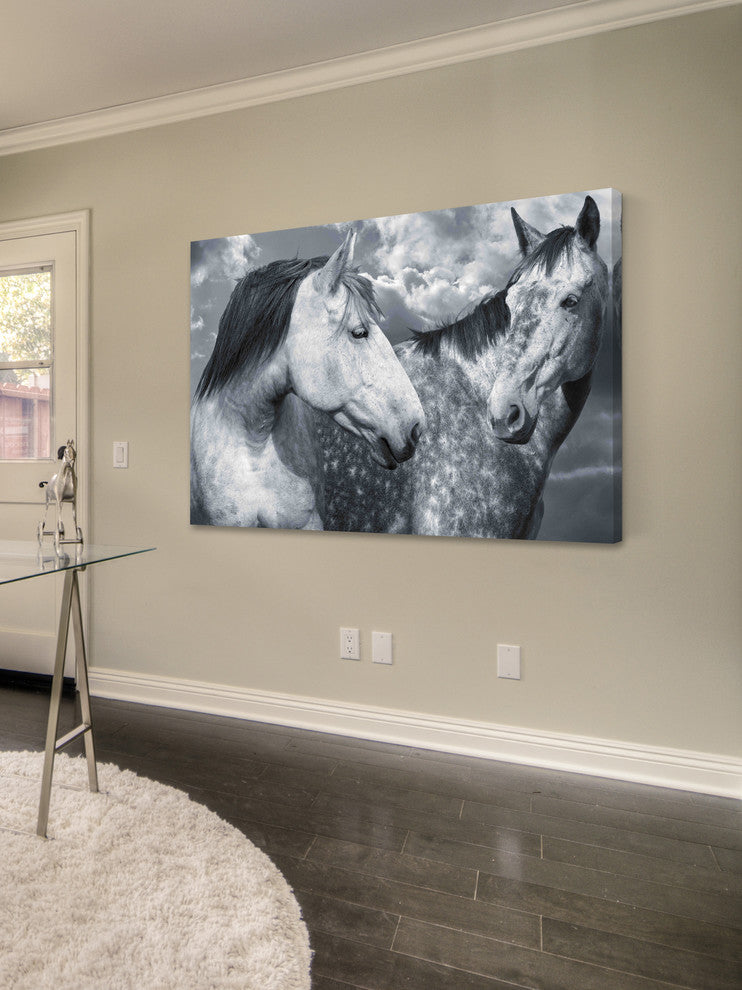 "Are We Buds" Print on Canvas by Maggie Dee