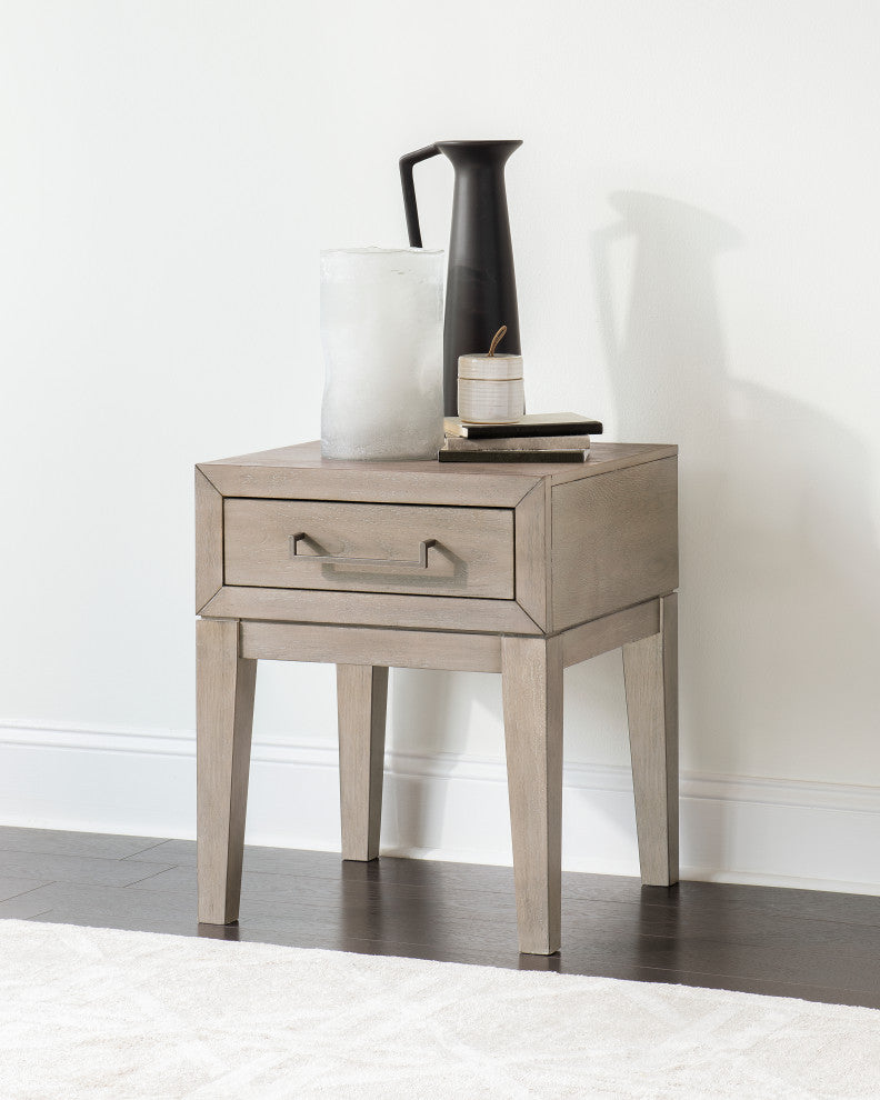 Del Mar End Table, Gray
