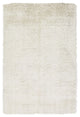 Oyster Contemporary Area Rug, White, 5'x7'6"