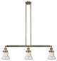 Innovations Lighting 213-Ab-S-G194 3 Light Island Light