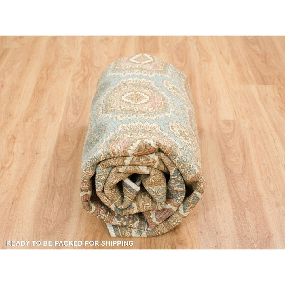 Hand Knotted, Natural Dyes, Soft and lush pile Oriental Rug, 8'3"x10'