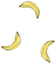 Mr. Kate Banana Print<br>Peel & Stick Wallpaper