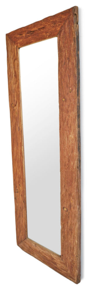 Reclaimed Old Wood Mirror 1