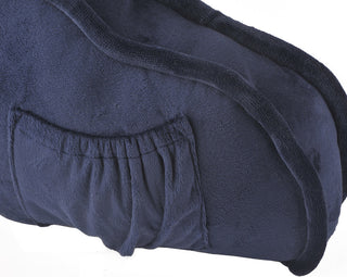 Supersoft Bedrest Lounger Backrest With DIY Filling, Navy