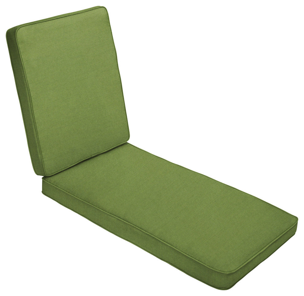 Mozaic Home Spectrum Cilantro Out/Indoor Chaise Lounge Cushion 73x24x3"
