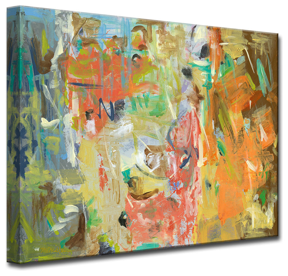 Life in Color' Canvas by Leslie Owens, 16"x12"