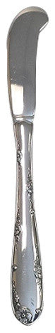 Towle Sterling Silver Madeira Butter Spreader, Flat Handle