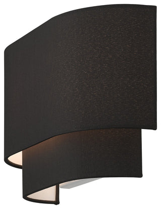 Bainbridge 2-Light Black ADA Sconce