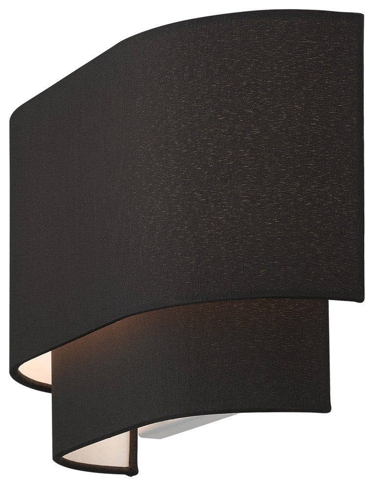 Bainbridge 2-Light Black ADA Sconce
