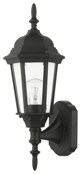 Textured Black Traditional, Historical, Outdoor Wall Lantern