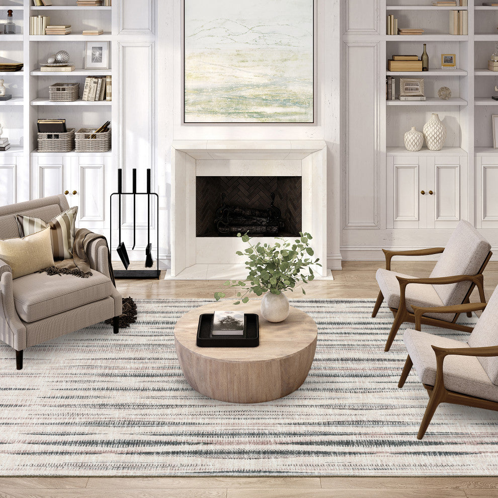 Dalyn Amador AA1 Ivory 2'6"x8' Runner Rug