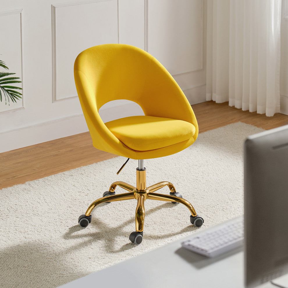Savas Task Chair, Yellow
