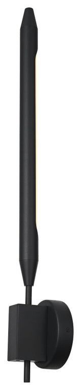 Home Living 5" Outdoor Wall Sconce, Black