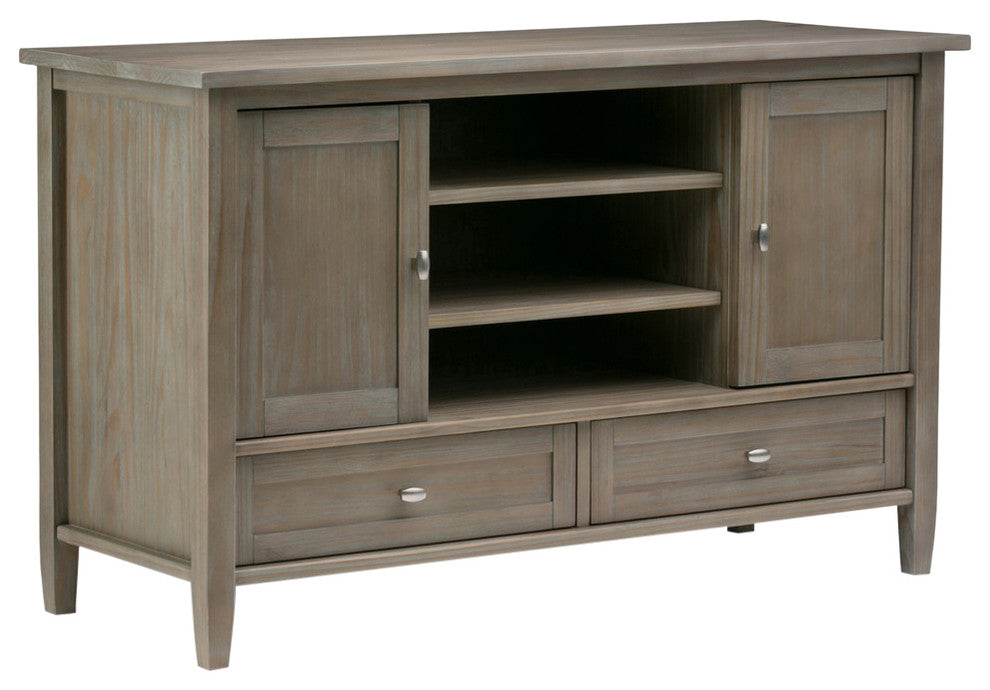 Warm Shaker TV Media Stand