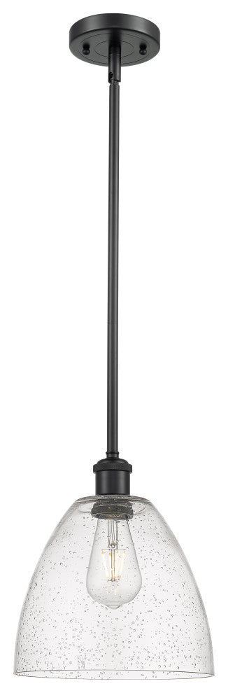 Innovations 516-1S-AB-GBD-94 1-Light Mini Pendant, Matte Black