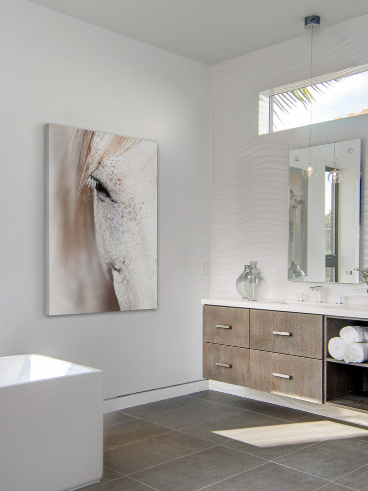 "Gentle Eye" Painting Print on Canvas