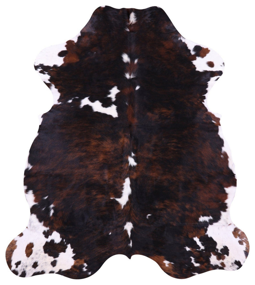 6' 11" X 6' 2" Natural Cowhide Rug C1997