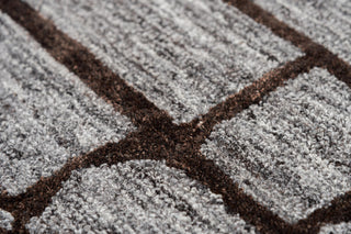 Rizzy Home BKR104 Becker Area Rug8'9"x11'9" Gray