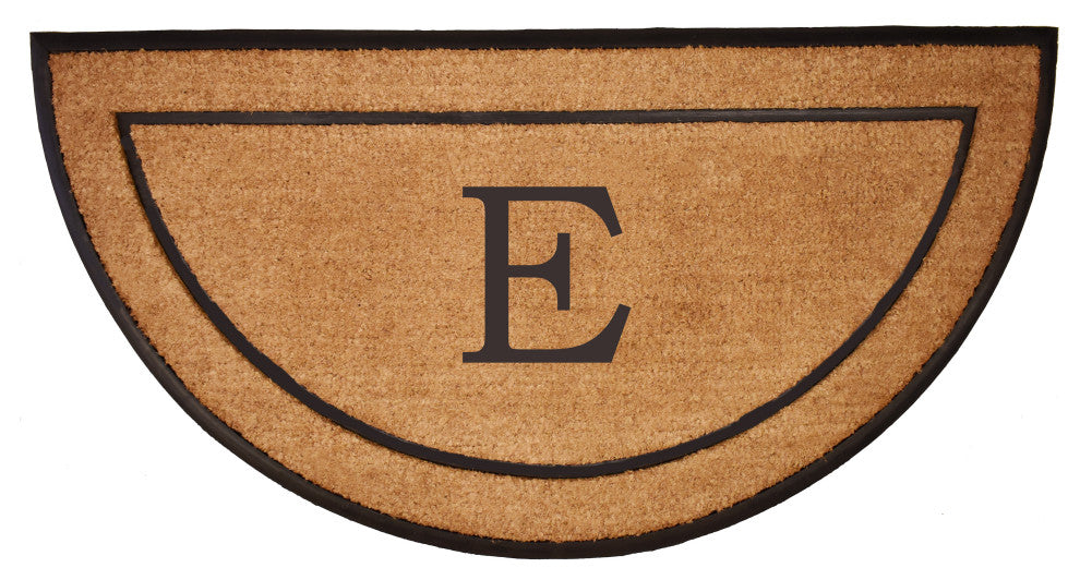 Calloway Mills The General Monogram Doormat, Letter E