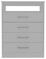 Athens, Dresser, With 4 Drawers, White