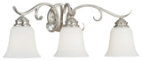 Hartford 3-Light Vanity Satin Nickel