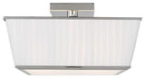 Generation Lighting, LF1044PN, Flush Mount, Polished Nickel